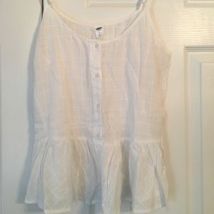 Old Navy Peplum Tank